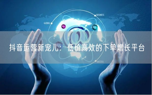 抖音运营新宠儿：低价高效的下单增长平台